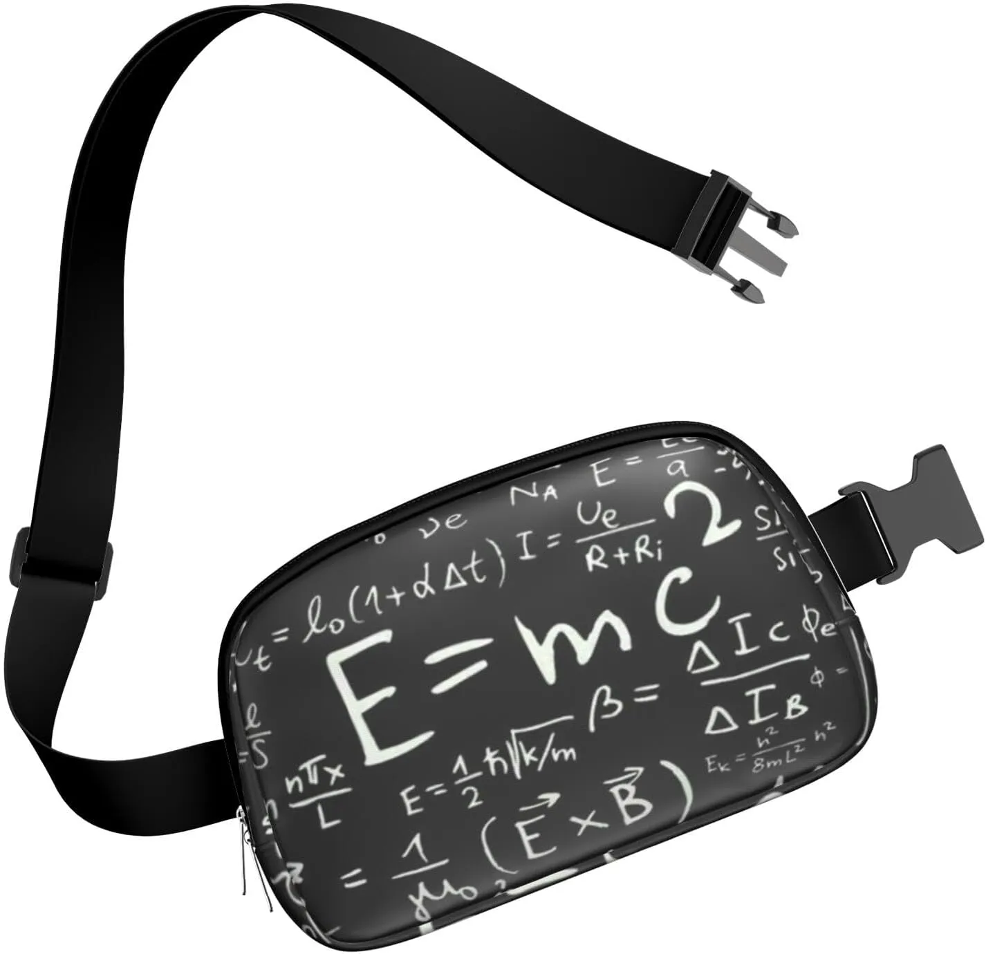 Fanny Pack for Women,Mini Waterproof Science theme Belt Bag,Fashionable Crossbody,Cute Everywhere Belt Bags Fanny Pack for Hiking,Travel.