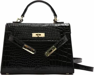 Fashion Snake Pattern Underarm Purses Women Adjustable Strap Shoulder Bags and Crossbody Bag PU Handbags