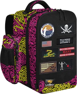 FIGHTSENSE Cornhole backpack for bags, Holds Up to 24 bags, Cornhole Carrying Case for Bags with Multiple Pockets