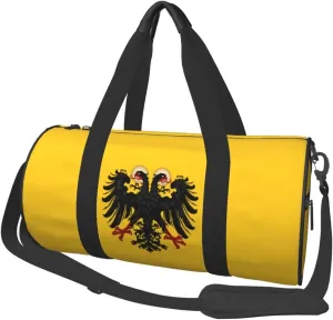 Flag Of The Holy Roman Emperor Duffel Bag Gym Bag Sports Bags Foldable Travel Bag Multipurpose Backpack