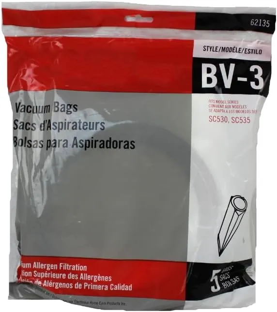 For (10) Sanitaire BV-3 Backpack SC530 Premium Vacuum Bags, SC530, SC535, 6213510, BV3, for sanitaire bv3, for sanitaire bv-3