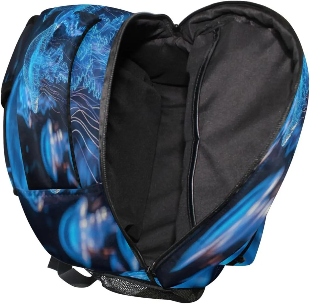 Fun Backpack for Unisex Adult Waterproof Diaper Bag Backpack with Chest Strap Gift Men & Women Jelly Fish