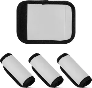 Gainsboro Suitcase Handle Wraps Handle Covers Suitcase Identifiers Tags Travel Accessories for Airplane 4 Pack