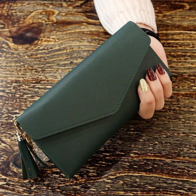 GEONYIEEK™ Women's Long Leather Wallet