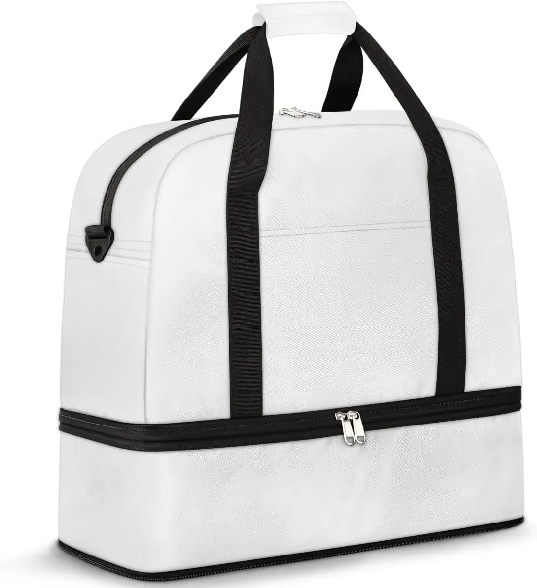 Graceful Flora Colorful Pattern Travel Duffle Bag, Collapsible Travel Bag Sports Gym Bag With Shoes Compartment Weekender Bag Overnight Bag For Women Men