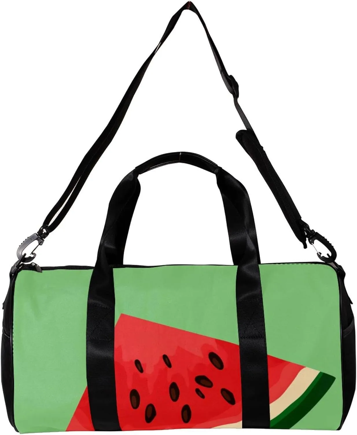 Gym Bags for Men,Travel Duffel Bags for Women,Fruit Texture Watermelon,Workout Bag