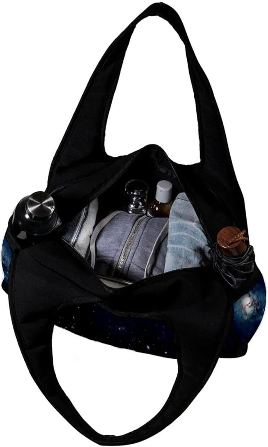 Gym Bags for Men,Travel Duffel Bags for Women,Universe Dream and Sky Planet,Workout Bag