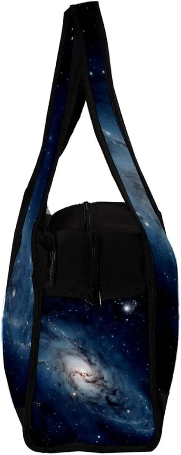 Gym Bags for Men,Travel Duffel Bags for Women,Universe Dream and Sky Planet,Workout Bag