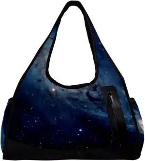 Gym Bags for Men,Travel Duffel Bags for Women,Universe Dream and Sky Planet,Workout Bag