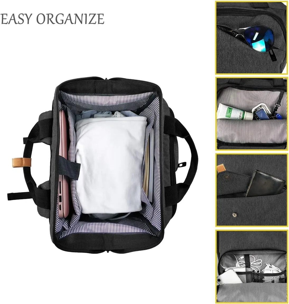 Hap Tim Laptop Backpack, Travel Backpack for Women,Work Backpack (7651-DG)