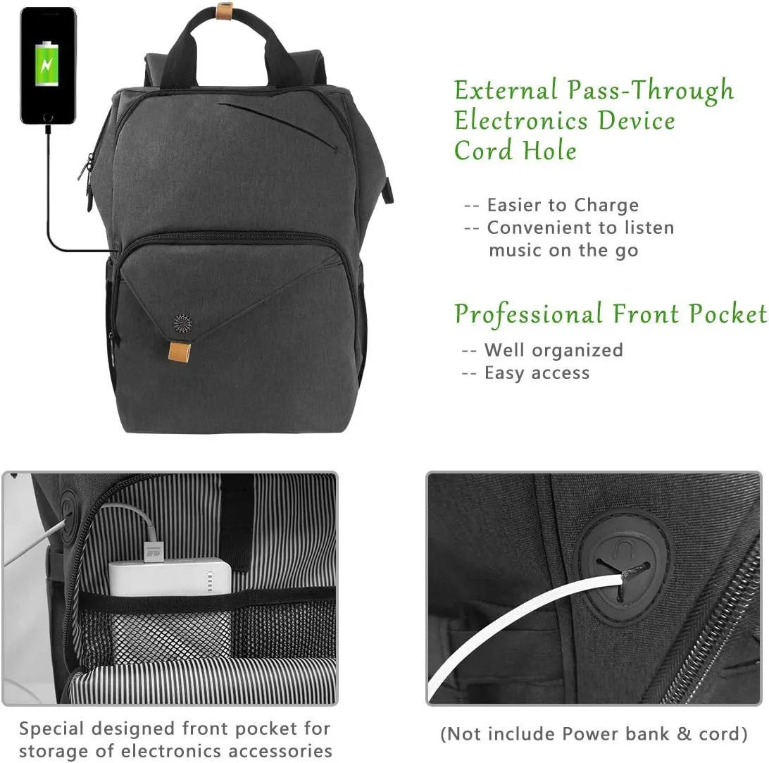 Hap Tim Laptop Backpack, Travel Backpack for Women,Work Backpack (7651-DG)