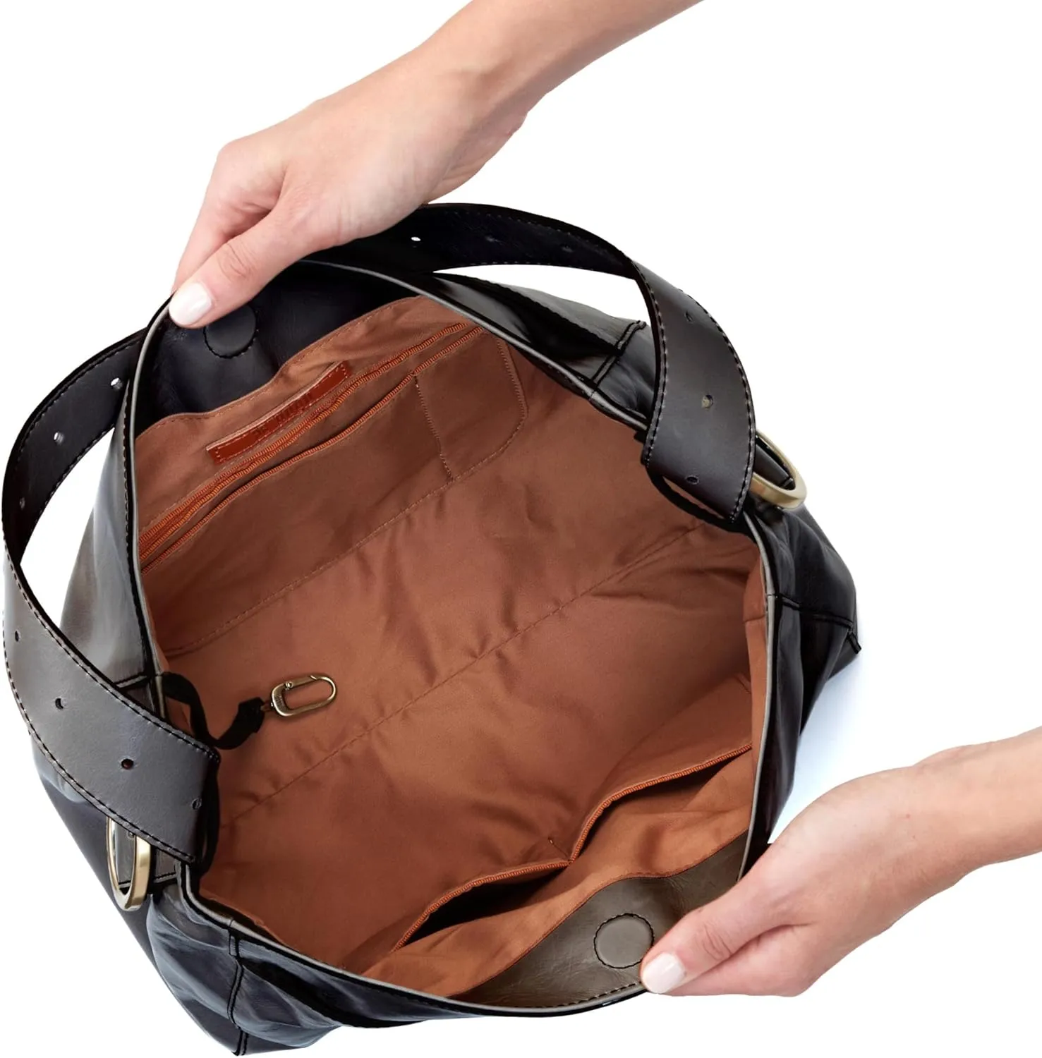 HOBO Render Leather Shoulder Bag for Women