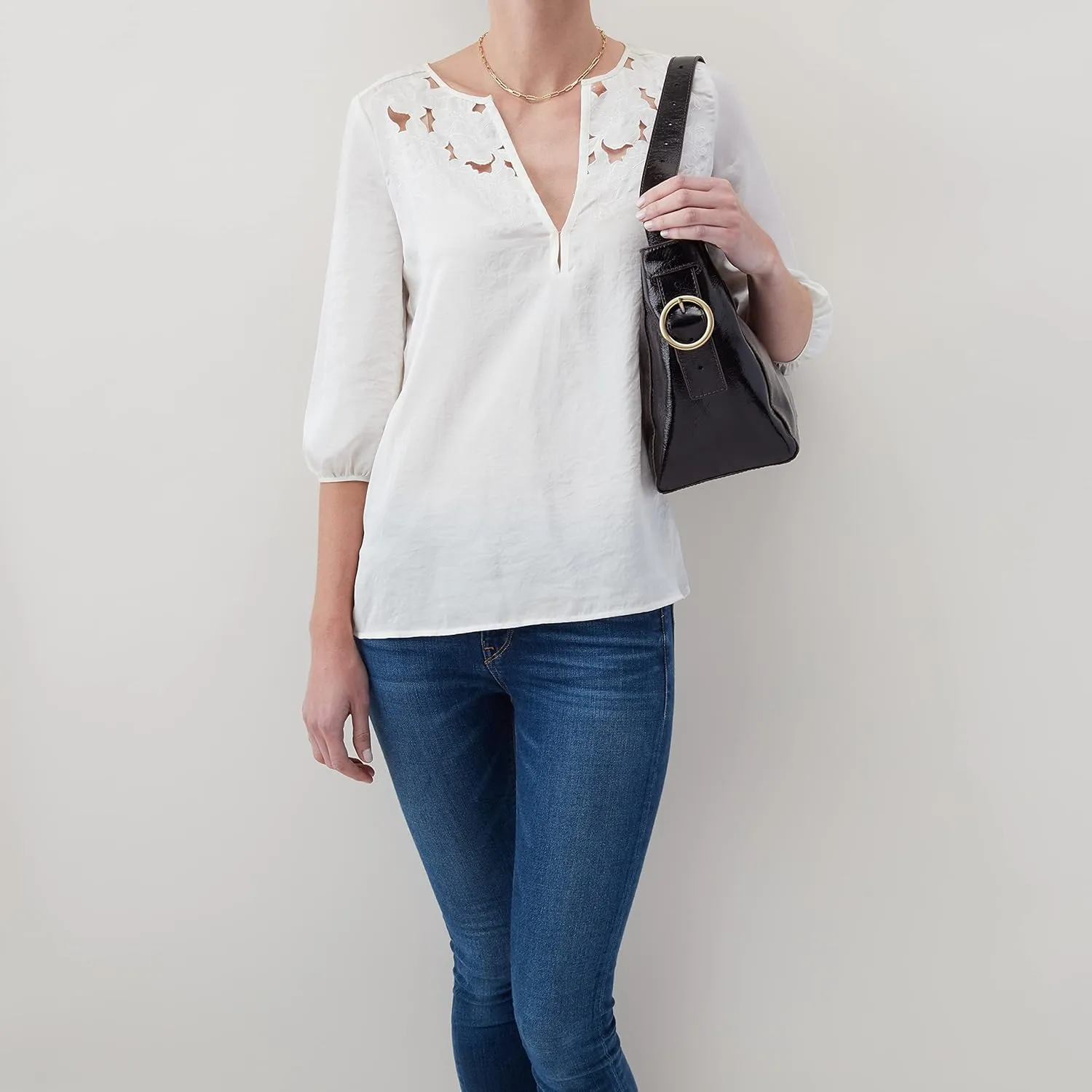 HOBO Render Leather Shoulder Bag for Women
