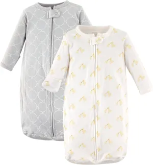 Hudson Baby BabyCotton Long-Sleeve Wearable Sleeping Bag, Sack, Blanket
