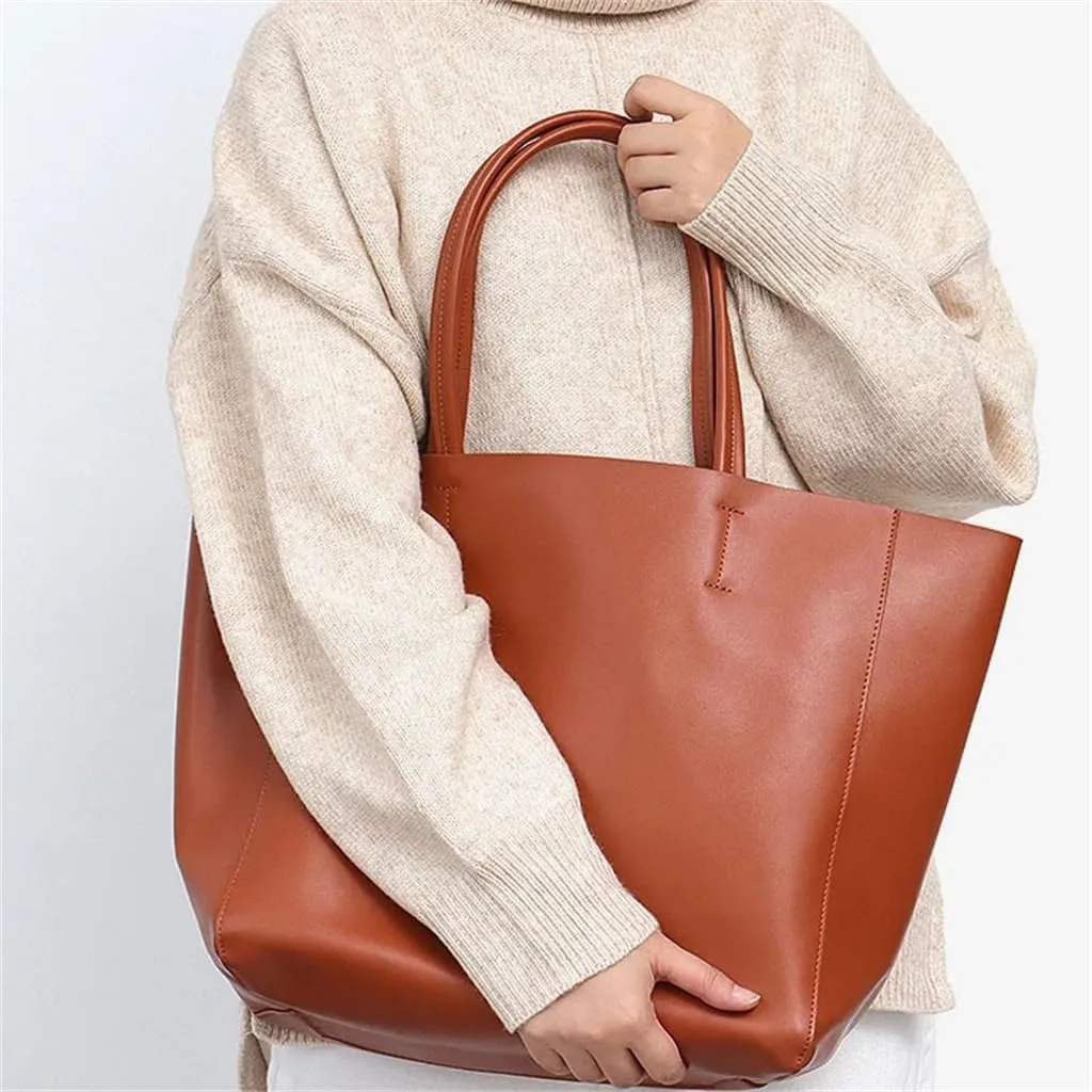 JSEIAJB Handbags Women's Shoulder Bags Women's Large Capacity Lined Bags