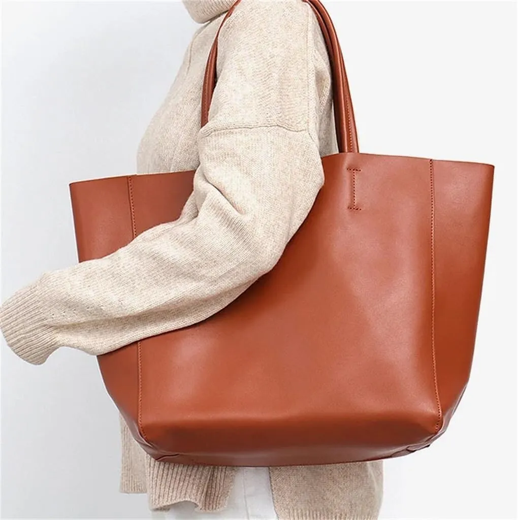 JSEIAJB Handbags Women's Shoulder Bags Women's Large Capacity Lined Bags