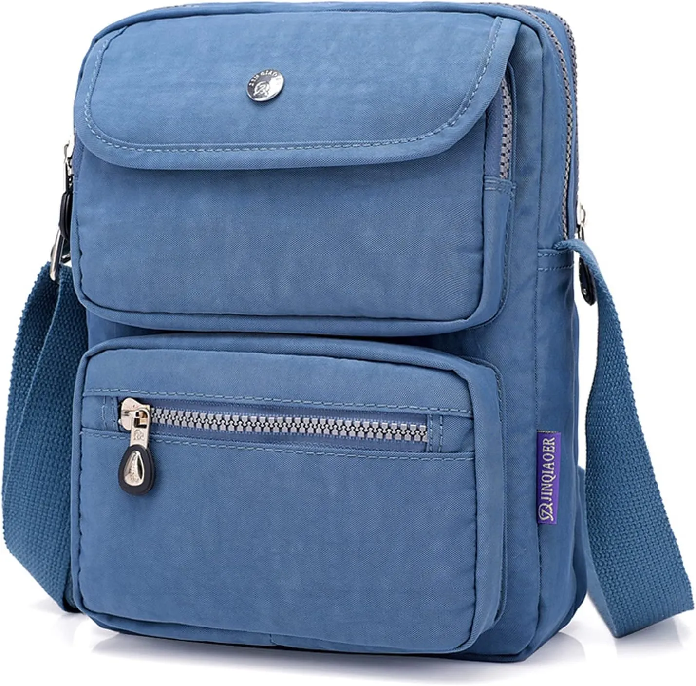 KARRESLY Women Crossbody Bag Shoulder Handbags Small Nylon Purse Waterproof Multi Pockets Bags