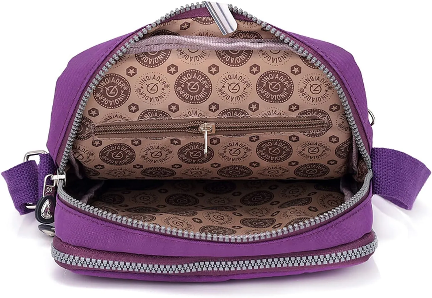 KARRESLY Women Crossbody Bag Shoulder Handbags Small Nylon Purse Waterproof Multi Pockets Bags