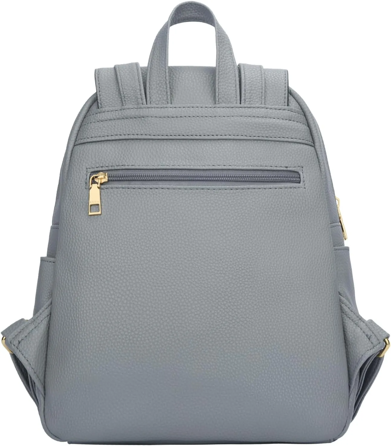 KKXIU Trendy Leather Backpack Purse for Women and Ladies Shoulder Travel Daypacks Bags (A-Grey)