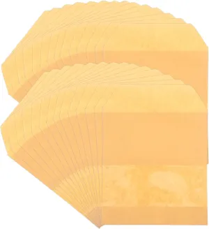 Kraft Paper Envelopes 50 Self-sealing Underwear Socks Travel Bag Toiletry Organizer Kraft Paper Packaging Bag