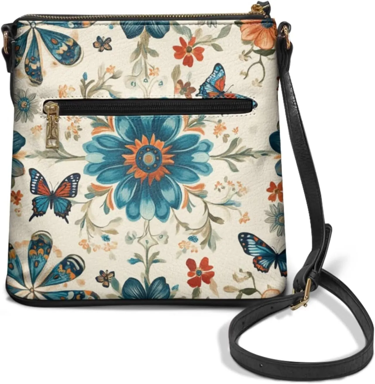 Leather Crossbody Bags with Matching Wallet for Women Fashion Shoulder Bag Casual Hobo Purses Handbags