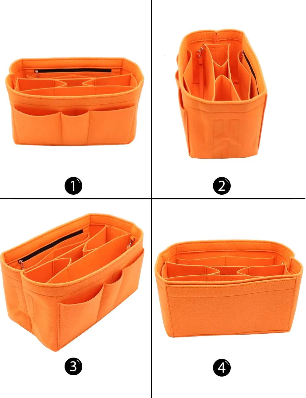 LEXSION Felt Insert Bag Organizer Bag In Bag For Handbag Purse Organizer Fits Speedy Neverful