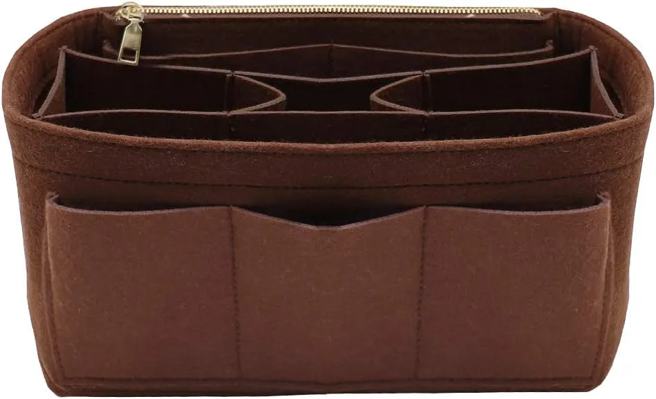 LEXSION Felt Purse Insert Bag Organizer Bag In Bag For Handbag Purse Organizer Fits Speedy Neverfull