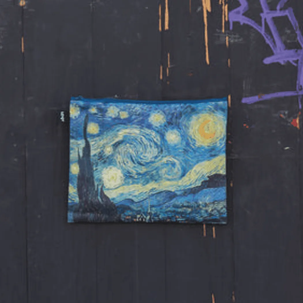 LOQI Van Gogh Zip Pockets Set of 3