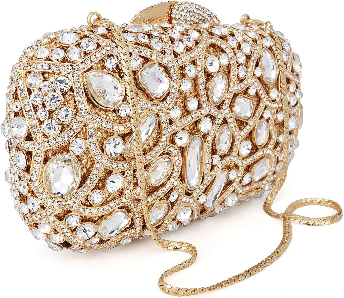 Luxury Crystal Clutch Rhinestones Evening Bag