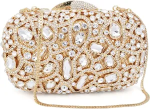 Luxury Crystal Clutch Rhinestones Evening Bag