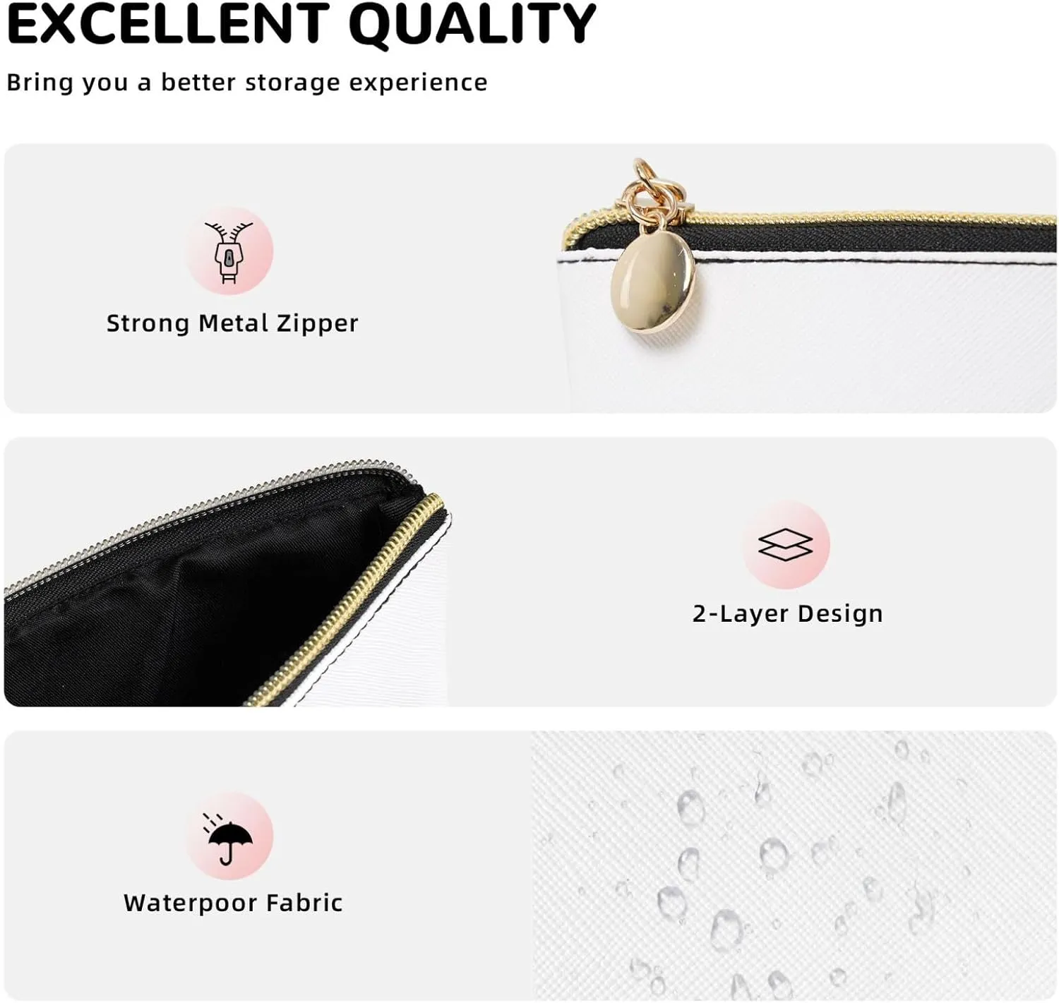 Makeup Bag for Women Saturn Ring Travel Cosmetic Bag Large Capacity Portable Makeup Organizer Bags PU Leather Waterproof Toiletry Bag Cute Aesthetic Zipper Makeup Pouch