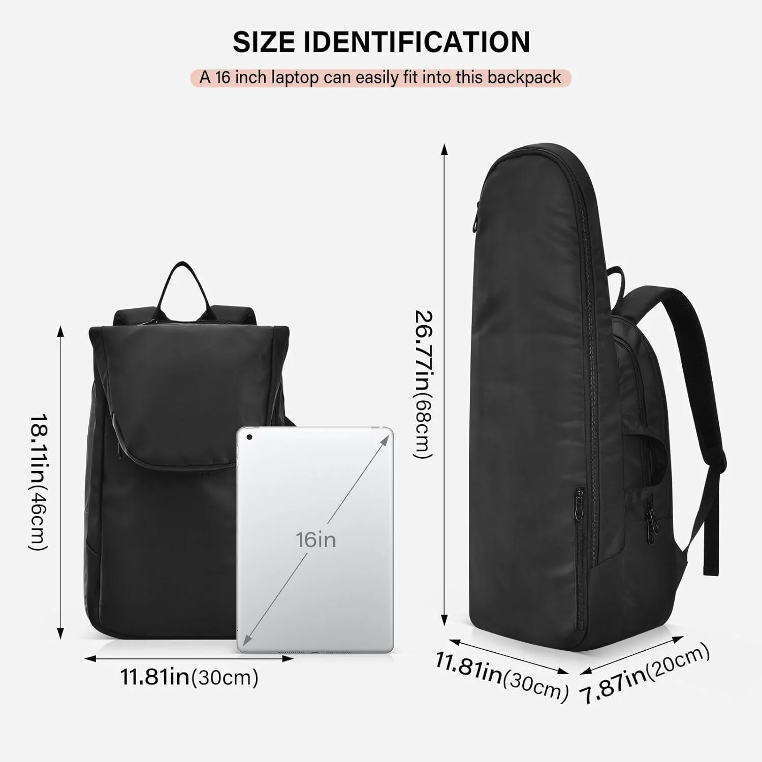 MCHIVER Tennis Bags for Men Women Tennis Backpack Hold 2 Rackets Pickleball Padel Bags 11.81 * 7.87 * 17.11in