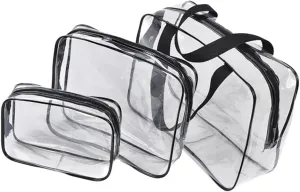 Mini Makeup Organizer Bag Set Travel Toiletry Bag Waterproof Cosmetics Storage
