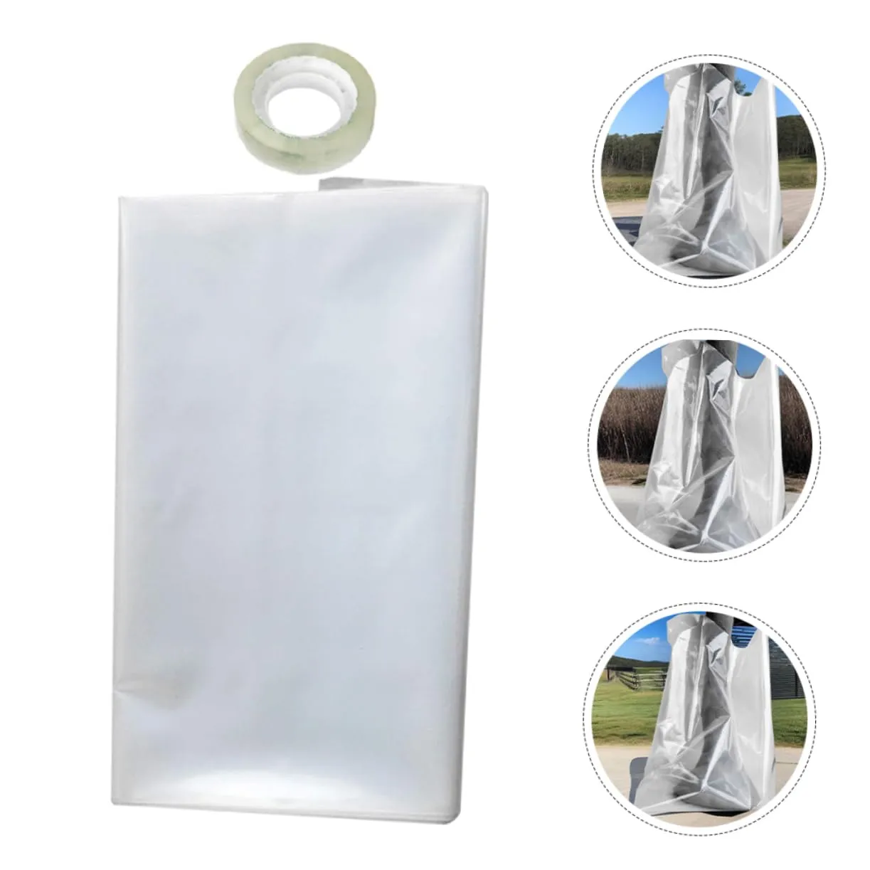 Mipcase 5 Sets Nylon Plastic Equine Hoof Soaking Bag Multi-Function Hoof Soaker for Horse Leg Boot Soaking Care