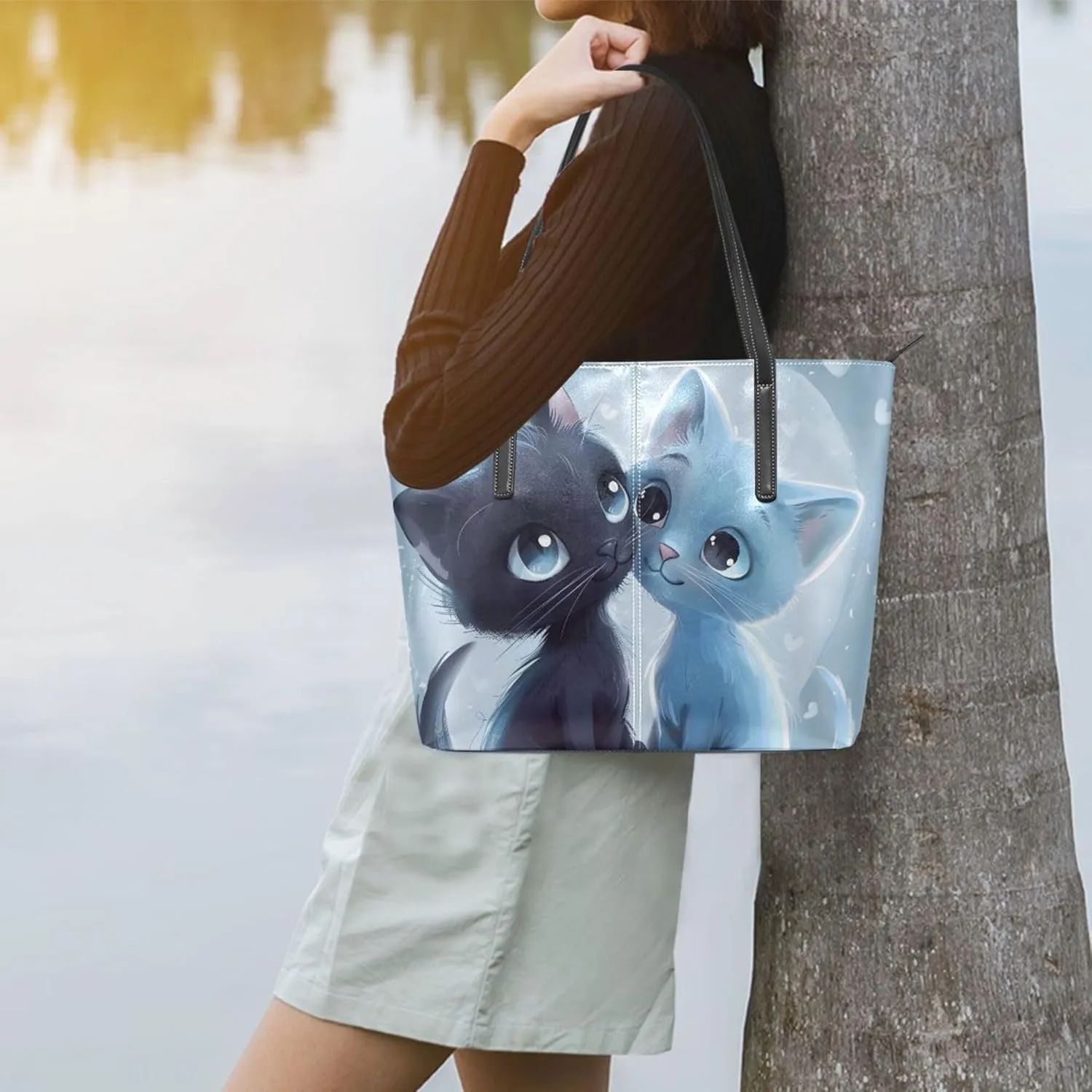 MNSRUU Tote Bag Hoppo Stars Purses and Handbags