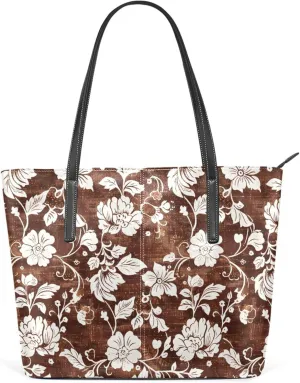 MNSRUU Tote Bag Pumpkin Rose Purses and Handbags