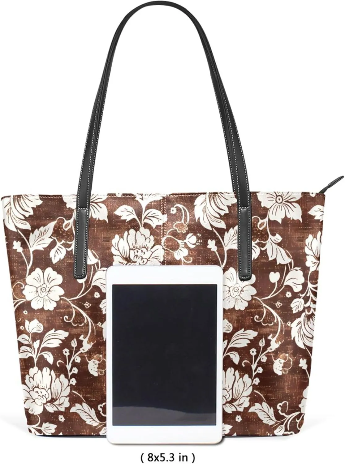 MNSRUU Tote Bag Pumpkin Rose Purses and Handbags