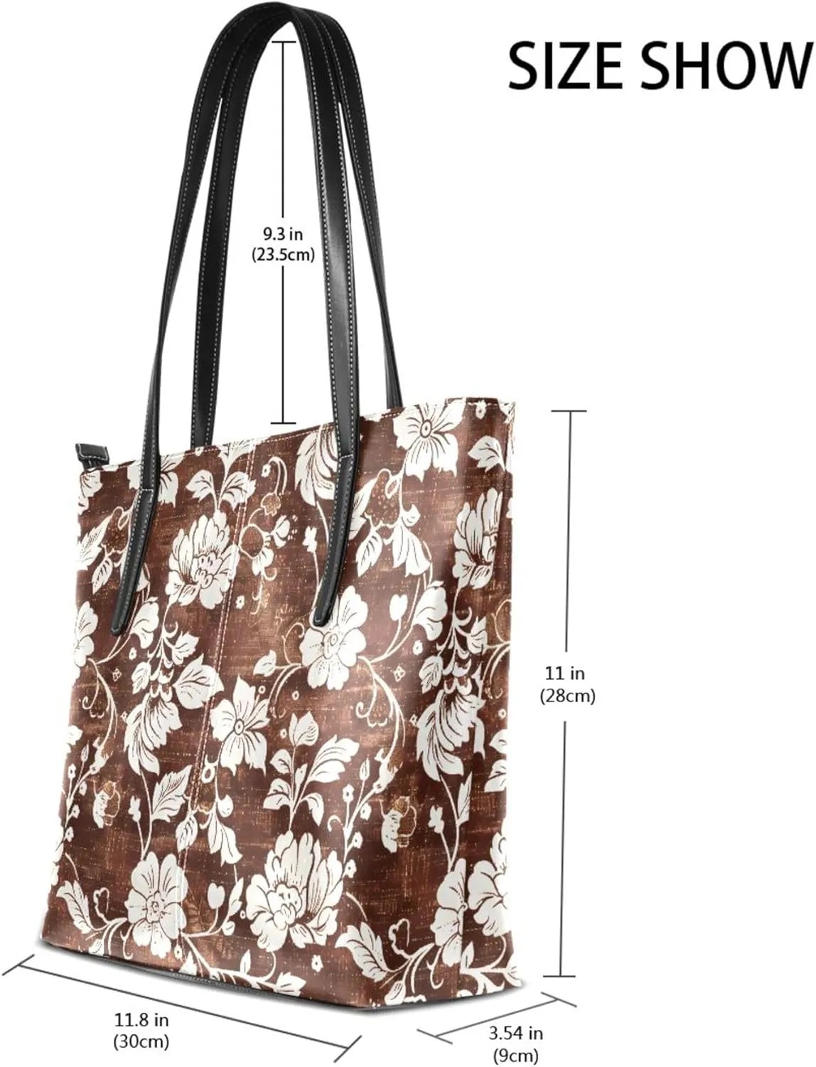 MNSRUU Tote Bag Pumpkin Rose Purses and Handbags