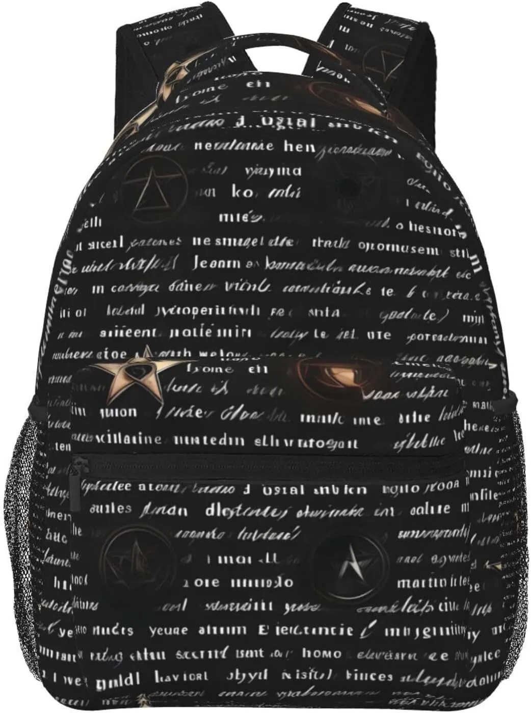 Mysterious Text Casual Backpacks, Duffel Bags, *Travel Bags For Work, Hiking, Camping, Outdoor Activities And More.