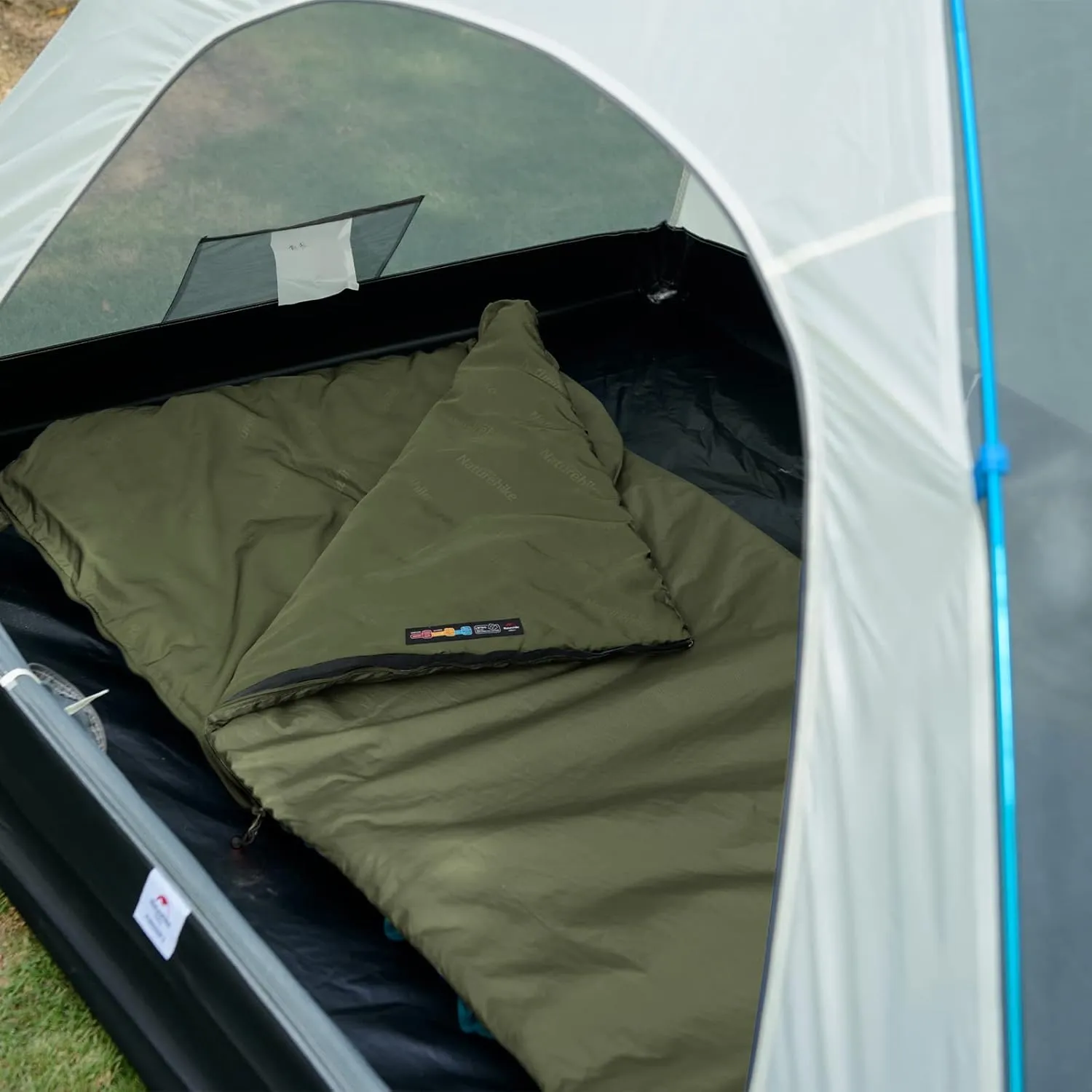 Naturehike Lightweight Sleeping Bag - Compact, Ultralight, Envelope Backpacking Bag - Portable, Waterproof, Comfortable With Compression Sack for 3 Season Camping, Traveling, Hiking