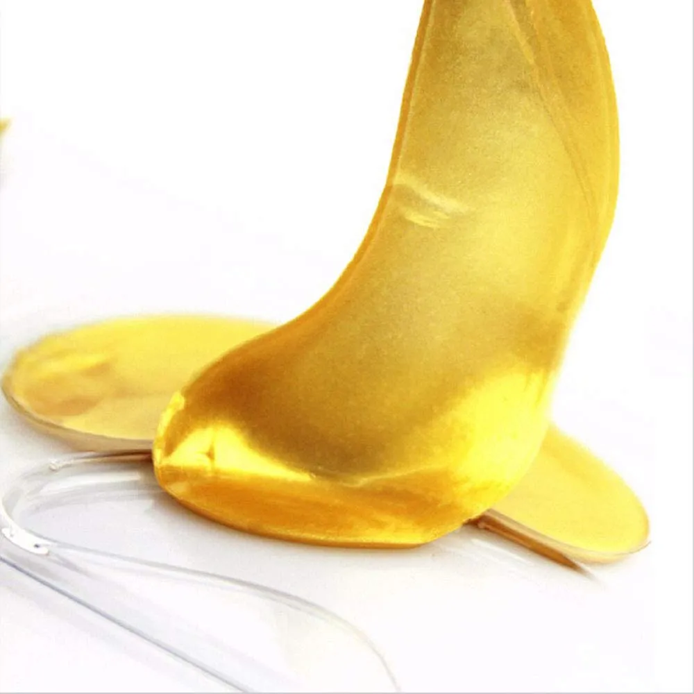 New Crystal 24K Gold Powder Gel Collagen Eye Mask Masks Sheet Patch, Anti Ageing Aging, Remove Bags, Dark Circles & Puffiness, Skincare, Anti Wrinkle, Moisturising, Moisture, Hydrating (60 Pairs)