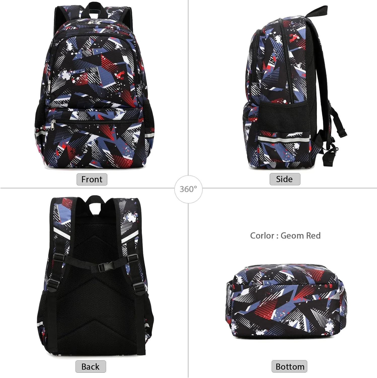 Octsky Kids Backpack for Girls Boys Elementary Primary Middle School Bags for Teens Childs Bookbags Cute Durable Travel Gifts
