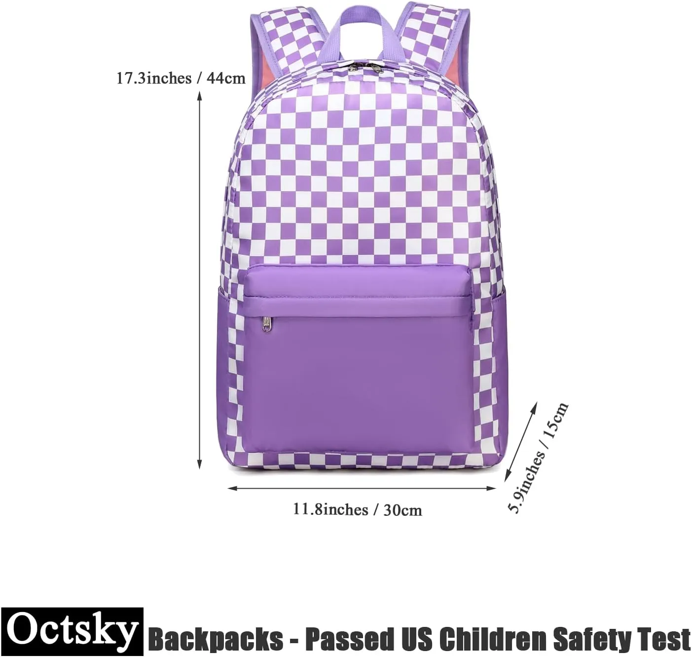 Octsky Kids Backpack for Girls Elementary Primary Middle School Bags for Teens Childs Bookbags Cute Durable Travel Gifts