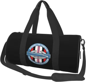 Oef Afghanistan Cib Combat Infantry Badge Duffel Bag Gym Bag Sports Bags Foldable Travel Bag Multipurpose Backpack
