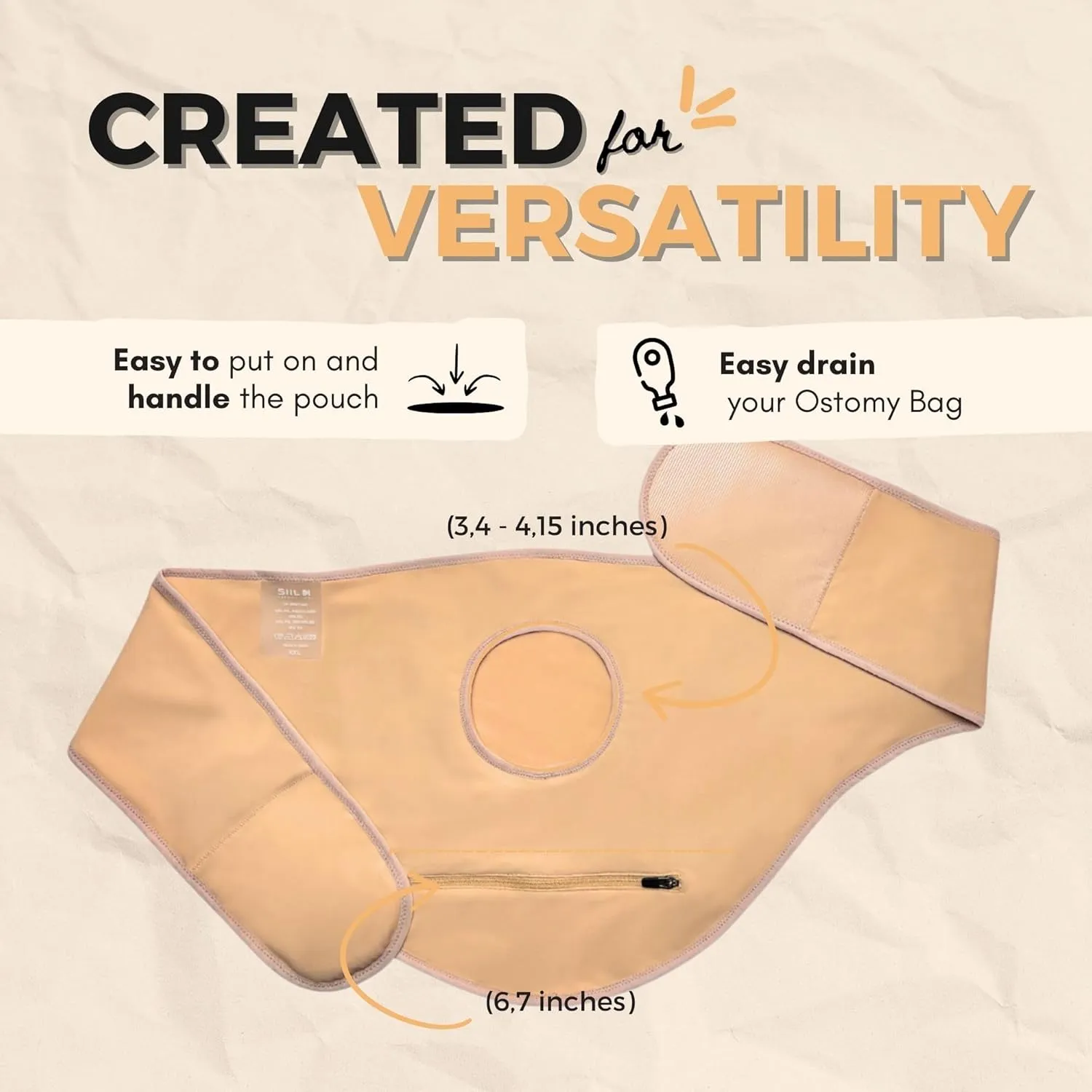 Ostomy Bag Covers for Women - Colostomy Belt | FSA&FHA Approve | Stoma Pouch | Illeostomy Cover | Stoma Pouch | Ostomy Wrap