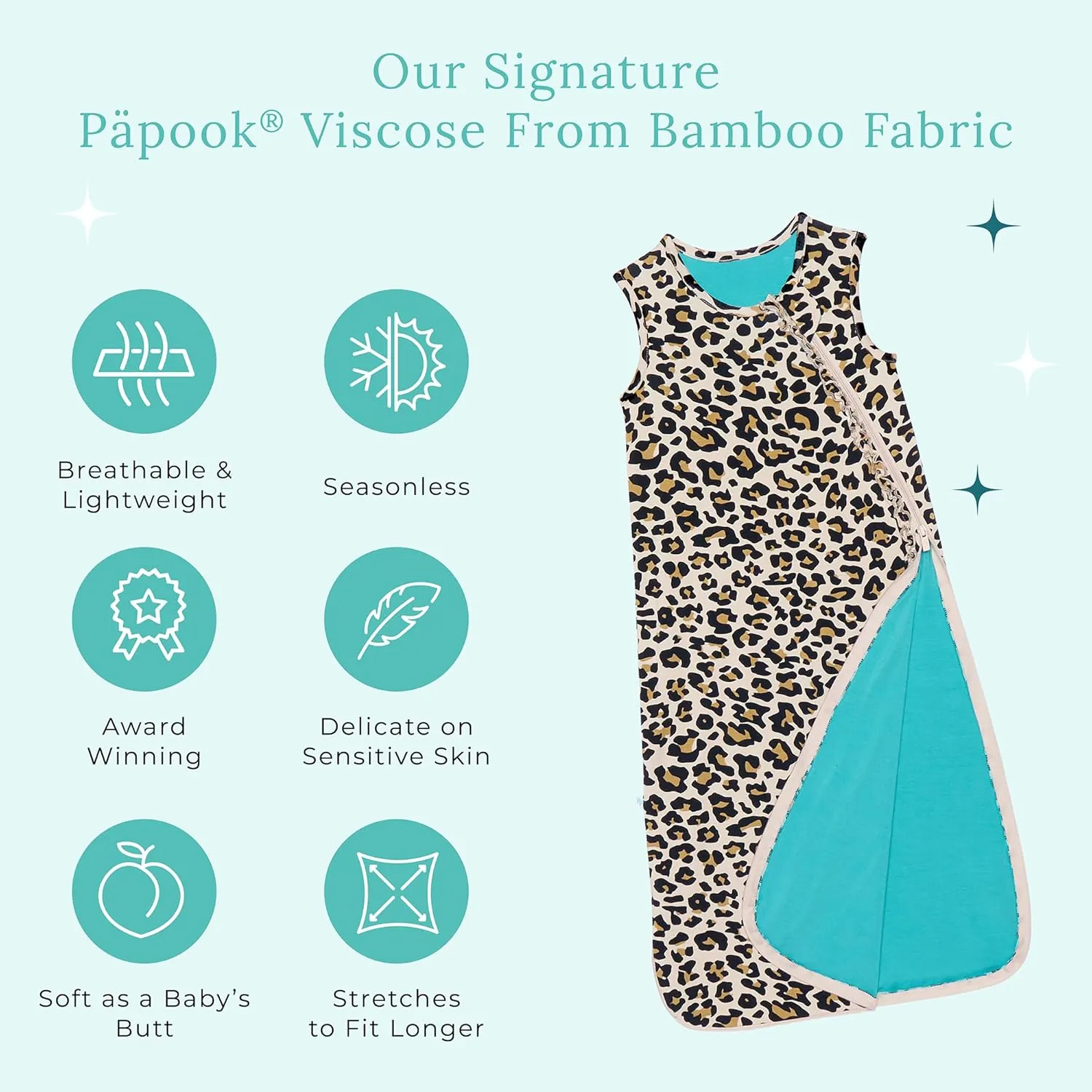 Posh Peanut Baby Sleep Sacks - Sleeveless Swaddle Sacks & Sleeping Bags - Extra Long 2 Way Zipper - 1 TOG