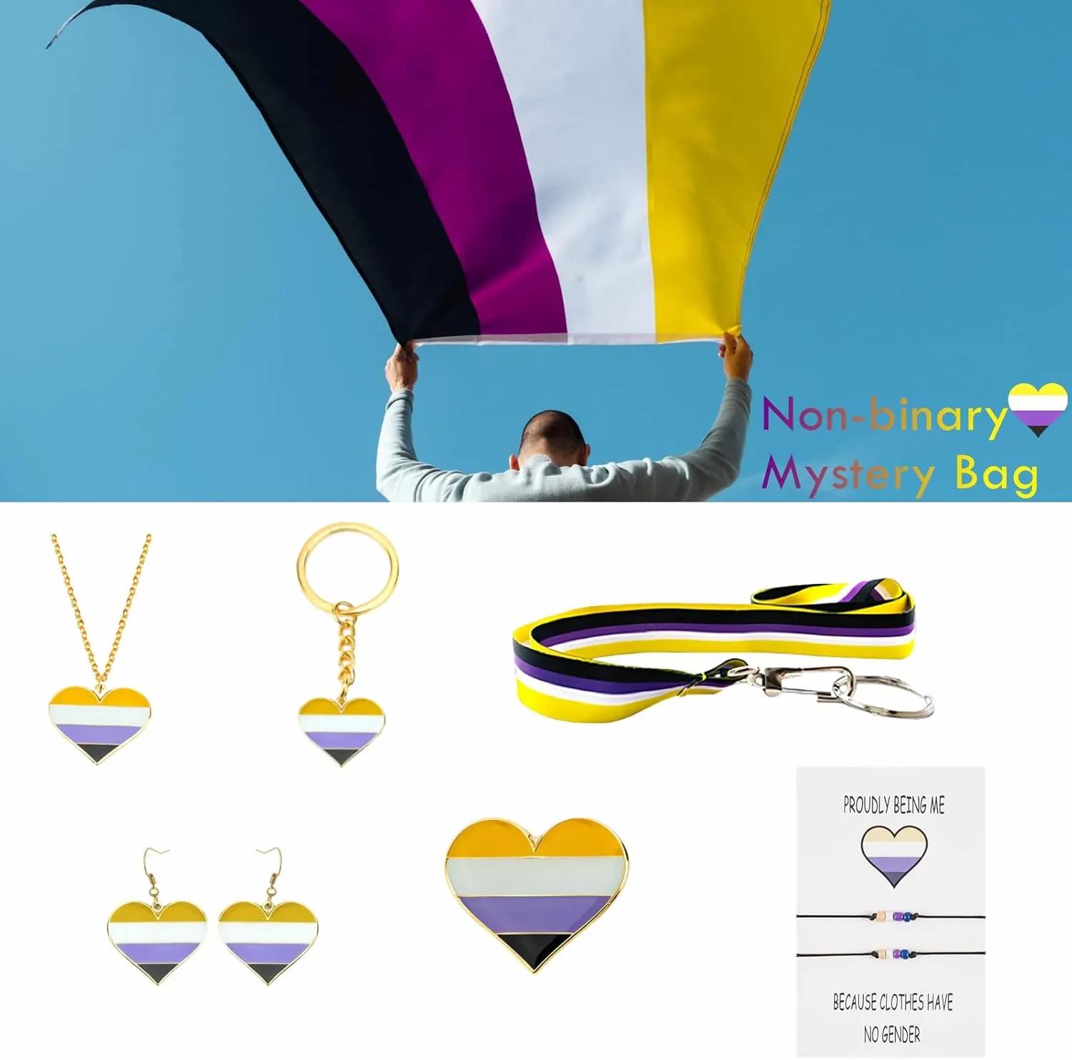 Pride Mystery Bags - Perfect Coming Out Gift for Friends & Chosen Family