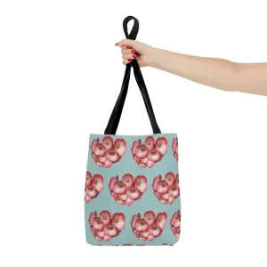 Red Flowers Print Tote Bag for Fashion Forward Looks