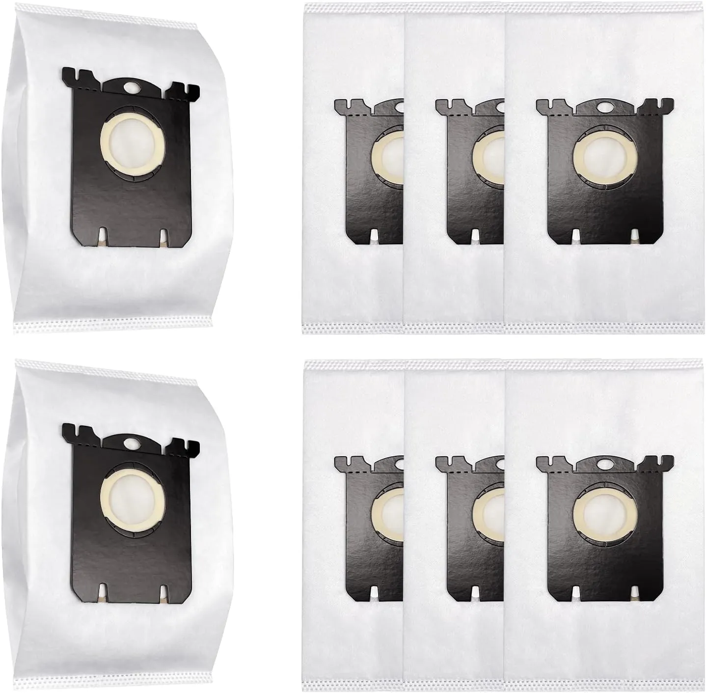Replacement S Bag Compatible for Electrolux S-Bag Classic Vacuum EL200F EL200F EL4100 EL4200 EL6985 EL7000 EL8500 8 Pack