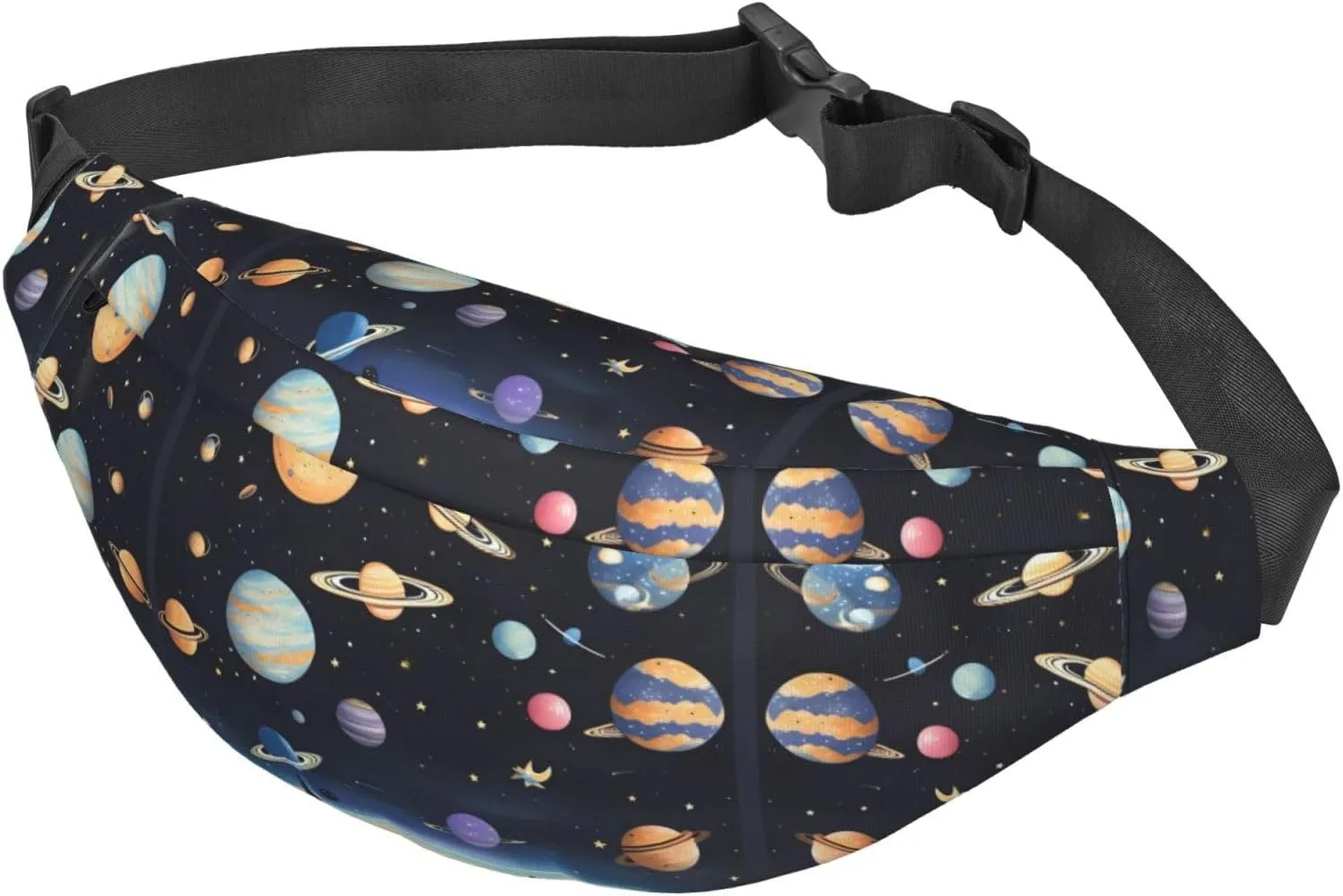 Saturn Jupiter Earth Fashion Crossbody Appearance High capacity outdoor with Adjustable Comfortable Work Leisure Versatile